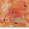 Aboriginal Art Spirit of the Bush 3 Songlines Peach 5018/39 Cotton Quilting Fabric