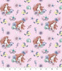 Disney Little Mermaid Ariel and Friends Pearl Pink 79638-A620710 Cotton Quilting Fabric