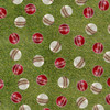 Cricket Season Cricket Balls Grass Background 4094H Cotton Quilting Fabric