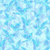 Hummingbird Heaven Hummingbirds Sky Blue 5771S-17 Cotton Quilting Fabric