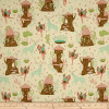 Woodland Nymph Deer and Nymphs Vanilla Dear Stella Cotton Quilting Fabric 1/2 YARD