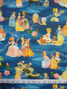 Disney Cinderella's Tale Story Time Vintage Cotton Quilting Fabric