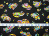 VW Beetle Herbie The Love Bug Hippy Retro Car Cotton Quilting Fabric 1/2 YARD