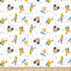 Disney Mickey Mouse Play All Day Boys Cotton Quilting Fabric