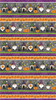 Gnomes Night Out Gnome Border Stripe Grey 24661-95 Cotton Quilting Fabric