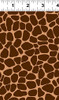 SusyBee Zoe the Giraffe Skin Brown Cotton Quilting Fabric