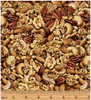 Ale House Beer Mixed Nuts Natural Cotton Quilting Fabric