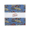 Hot Wheels Classic Cars 10 Inch 42 Piece Stacker Layer Cake Cotton Quilting Fabric