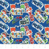Disney Superheroes PJ Masks Adventure Crew Blue 95240108-1 Cotton Quilting Fabric