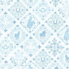 Running Wild Bandanna Blue 30629-B Cotton Quilting Fabric