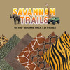 Savannah Trails African Animal Skins Assorted 21 Pce 5021SP10/1-10 inch Layer Cake Cotton Quilting Fabric