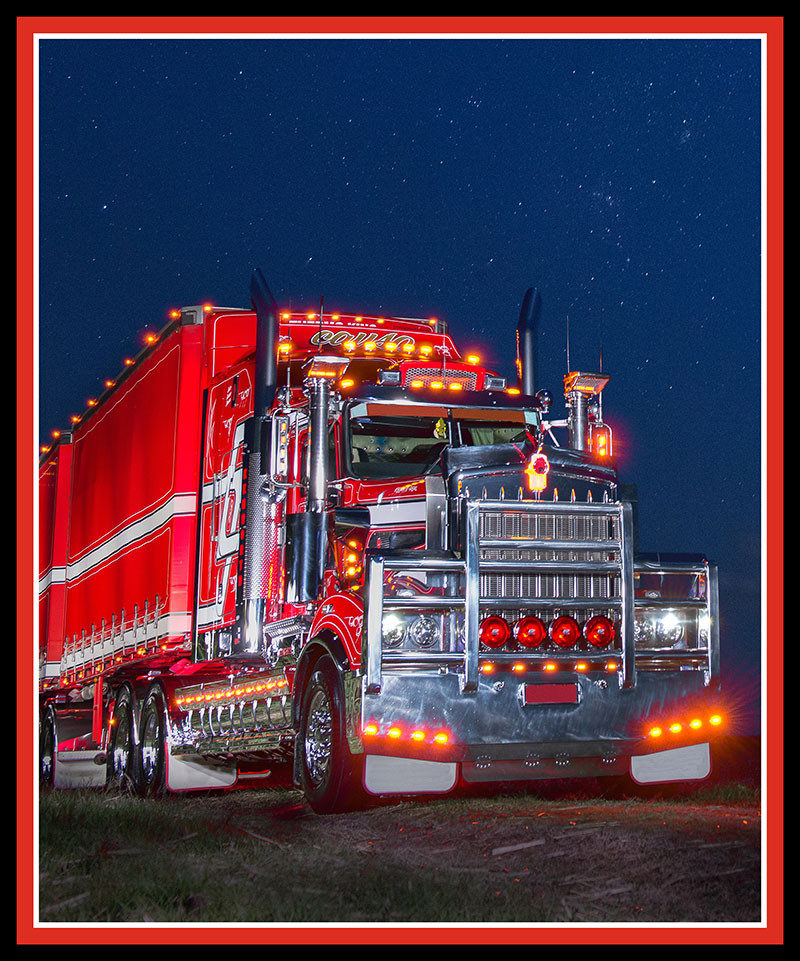 Red Big Rig