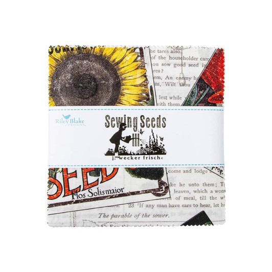 Sewing Seeds 42 Piece 5 Inch Squares 5-15680-42 Cotton Quilting Fabric Sewing Seeds 42 Piece 5 Inch Squares 5-15680-42 Cotton Quilting Fabric