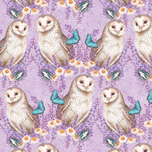 Bird Bouquets Owls Butterflies Kayla Reay DV7045 Cotton Quilting Fabric Bird Bouquets Owls Butterflies Kayla Reay DV7045 Cotton Quilting Fabric