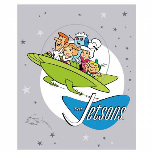 Jetsons Family Multi Cotton Quilting Fabric Panel Jetsons Family Multi Cotton Quilting Fabric Panel