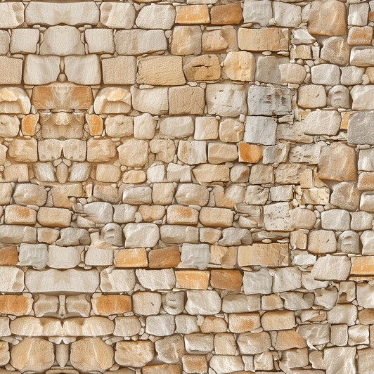 Southern Voyage Cobblestone Brick Wall 4080G Cotton Quilting Fabric
