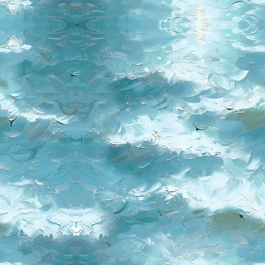 Southern Voyage Waves Aqua 4080J Cotton Quilting Fabric Southern Voyage Waves Aqua 4080J Cotton Quilting Fabric