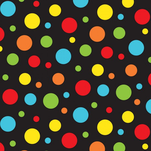 Bugs and Critters Spots Black Background Cotton Quilting Fabric Bugs and Critters Spots Black Background Cotton Quilting Fabric