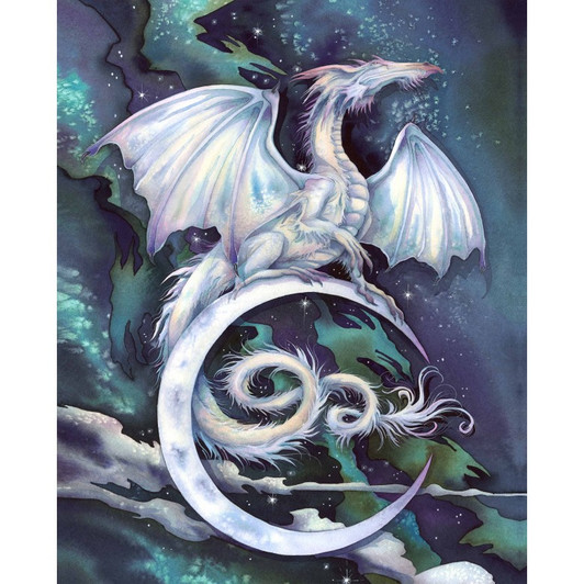 Mystic Dragon Midnight Dragon DDC12588-MIDN-D Cotton Quilting Fabric 36 Inch Panel
