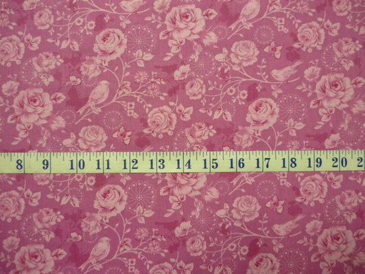 Zoey Christine Meadow Lark Magenta Cotton Quilting Fabric 1/2 YARD Zoey Christine Meadow Lark Magenta Cotton Quilting Fabric 1/2 YARD