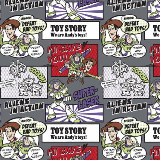 Disney Toy Story Woody and Buzz Lightyear Cotton FLANNEL Quilting Fabric 1/2 YARD Disney Toy Story Woody and Buzz Lightyear Cotton FLANNEL Quilting Fabric 1/2 YARD