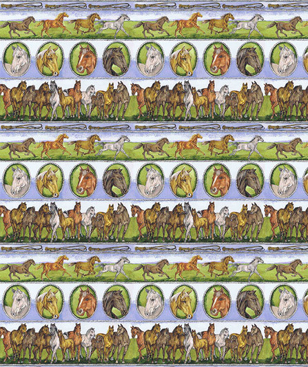 Horse Heads Horses Galloping Brumbies Ropes Whips Cotton Quilting Fabric 1/2 YARD Horse Heads Horses Galloping Brumbies Ropes Whips Cotton Quilting Fabric 1/2 YARD