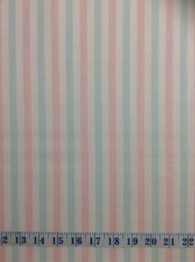 Australian Easter Bilby Stripes Multi Cotton Quilting Fabric 1/2 YARD Australian Easter Bilby Stripes Multi Cotton Quilting Fabric 1/2 YARD