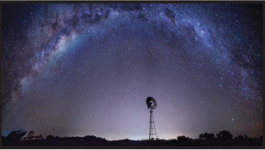 The Windmill Australian Photography DV530 Cotton Quilting Fabric Panel The Windmill Australian Photography DV530 Cotton Quilting Fabric Panel