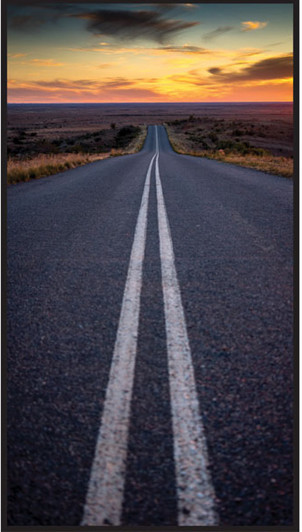 Country Road Australian Photography DV534 Cotton Quilting Fabric Panel Country Road Australian Photography DV534 Cotton Quilting Fabric Panel