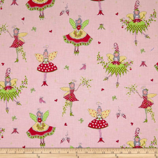 Hollywood Pixies Candy Metallic Gold Highlights Michael Miller Cotton Quilting Fabric 1/2 YARD Hollywood Pixies Candy Metallic Gold Highlights Michael Miller Cotton Quilting Fabric 1/2 YARD