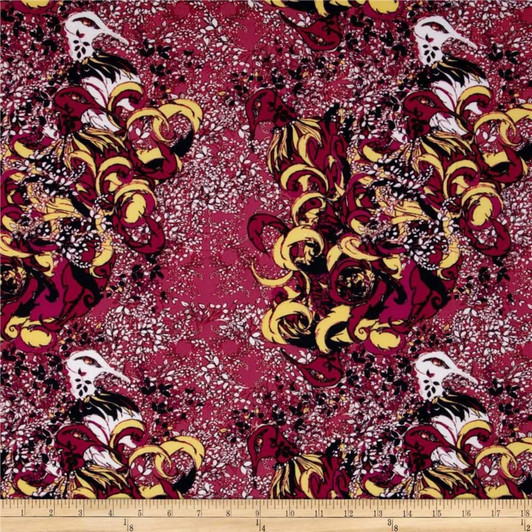 Dovecote Doves (Pink) 1/2 YARD