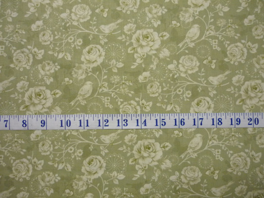Zoey Christine Meadow Lark Bamboo Cotton Quilting Fabric 1/2 YARD Zoey Christine Meadow Lark Bamboo Cotton Quilting Fabric 1/2 YARD