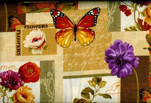 End of Summer Wilmington Fabrics Cotton Quilting Fabric 1/2 YARD End of Summer Wilmington Fabrics Cotton Quilting Fabric 1/2 YARD