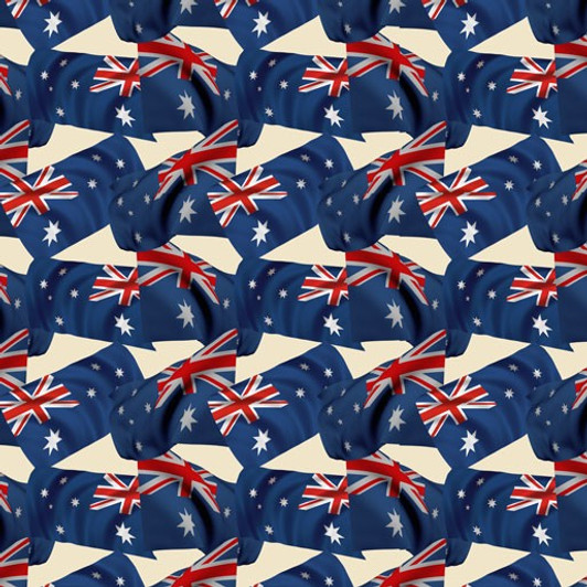 Remembering Womens Wartime Service Australian Flag Cream Cotton Quilting Fabric Remembering Womens Wartime Service Australian Flag Cream Cotton Quilting Fabric