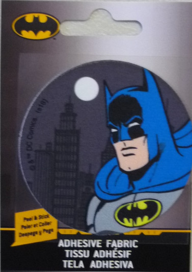 Batman Head Adhesive Iron On Motif
