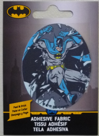 Batman Jumping Adhesive Iron On Motif