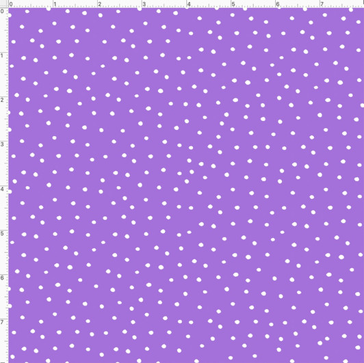 Loralie Cat Happy Cats Dinky Dots Lilac Cotton Quilting Fabric Loralie Cat Happy Cats Dinky Dots Lilac Cotton Quilting Fabric