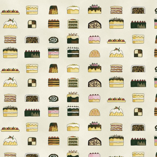 Anywhere is Paradise Cakes DV3984 Cotton Quilting Fabric Anywhere is Paradise Cakes DV3984 Cotton Quilting Fabric