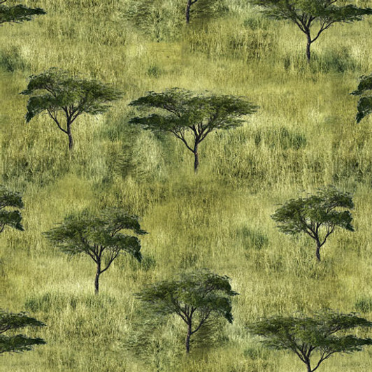 African Safari Savannah Grassland Wet Season 0223X Cotton Quilting Fabric African Safari Savannah Grassland Wet Season 0223X Cotton Quilting Fabric