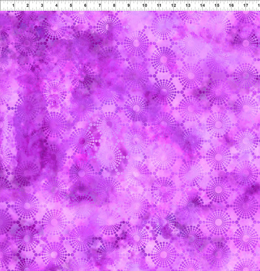 Elysian Circles Magenta 5JYN-3 Cotton Quilting Fabric Elysian Circles Magenta 5JYN-3 Cotton Quilting Fabric