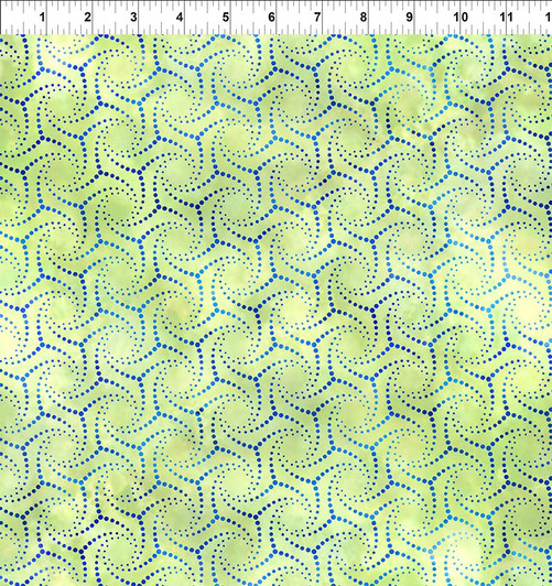 Elysian Spin Green 7JYN-2 Cotton Quilting Fabric Elysian Spin Green 7JYN-2 Cotton Quilting Fabric