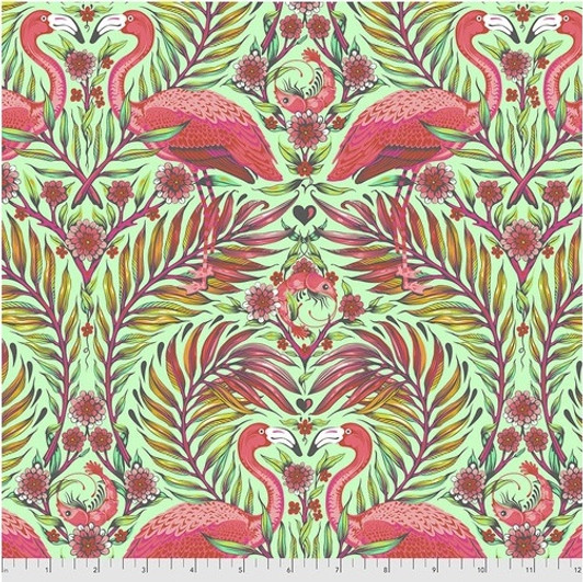 Tula Pink Daydreamer Pretty In Pink Mango Cotton Quilting Fabric Tula Pink Daydreamer Pretty In Pink Mango Cotton Quilting Fabric