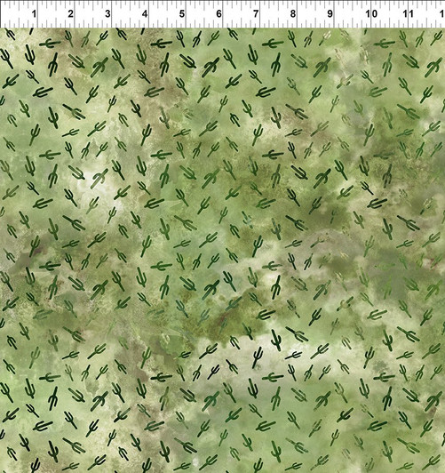 Southwest Mini Cactus Toss Cotton Quilting Fabric Southwest Mini Cactus Toss Cotton Quilting Fabric