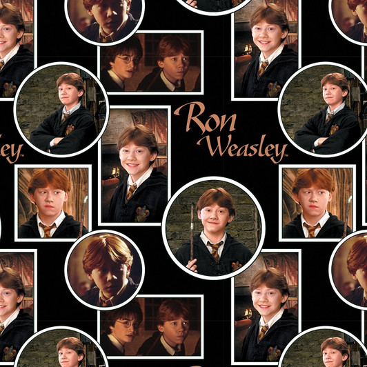 Harry Potter Ron Weasley Multi Digital Cotton Quilting Fabric Harry Potter Ron Weasley Multi Digital Cotton Quilting Fabric