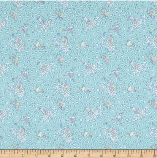 Story Time Humpty Dumpty Teal Cotton Quilting Fabric Story Time Humpty Dumpty Teal Cotton Quilting Fabric