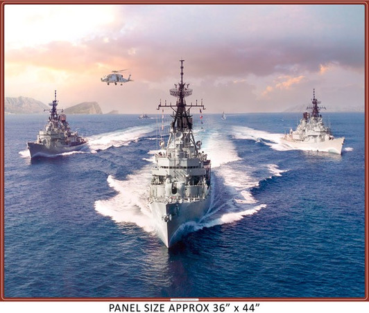 Navy Australia Remembrance 1088A Cotton Quilting Fabric Panel Navy Australia Remembrance 1088A Cotton Quilting Fabric Panel