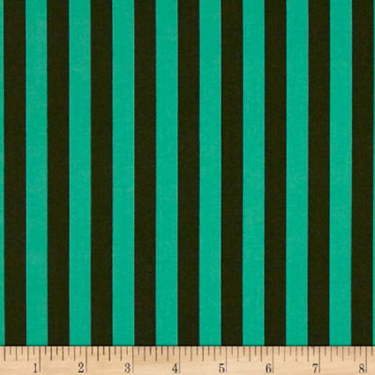 All Stars Stripe Fern Tula Pink Cotton Quilting Fabric 1/2 YARD