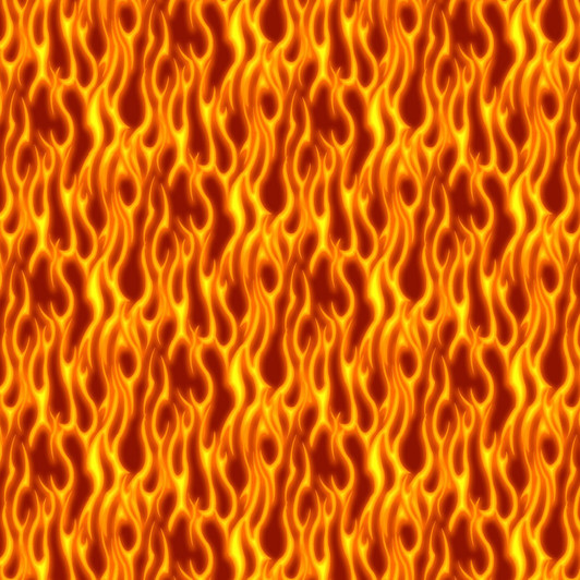 American Truckers Flames Red Cotton Quilting Fabric American Truckers Flames Red Cotton Quilting Fabric