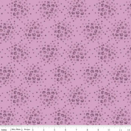 Anne of Green Gables Blossom C10605 Lilac Cotton Quilting Fabric Anne of Green Gables Blossom C10605 Lilac Cotton Quilting Fabric