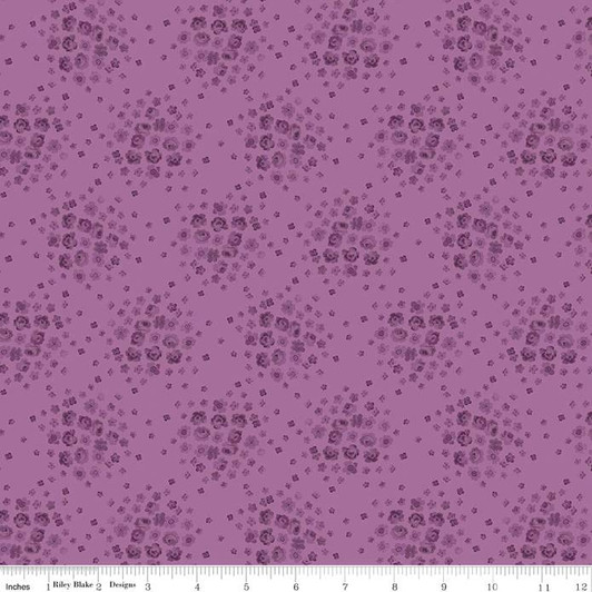 Anne of Green Gables Blossom C10605 Orchid Cotton Quilting Fabric Anne of Green Gables Blossom C10605 Orchid Cotton Quilting Fabric